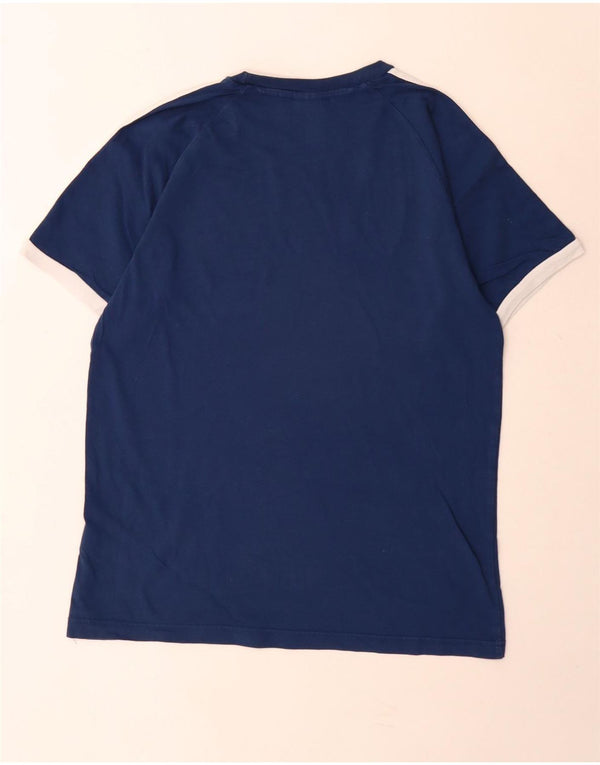 Adidas T-Shirt Homme Top Bleu Marine Moyen Coton