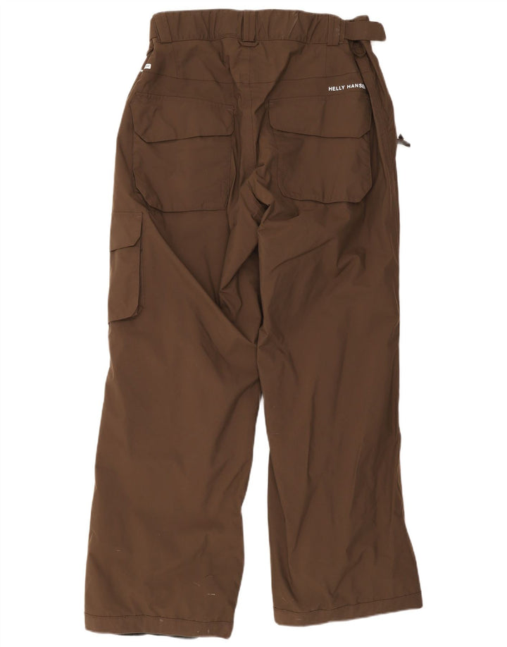 Helly Hansen Pantalon cargo droit pour homme Large W34 L32 Marron Polyester