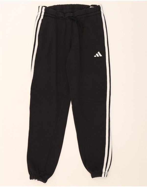 Adidas Pantalon de survêtement pour femme Joggers UK 12/14 Coton noir moyen