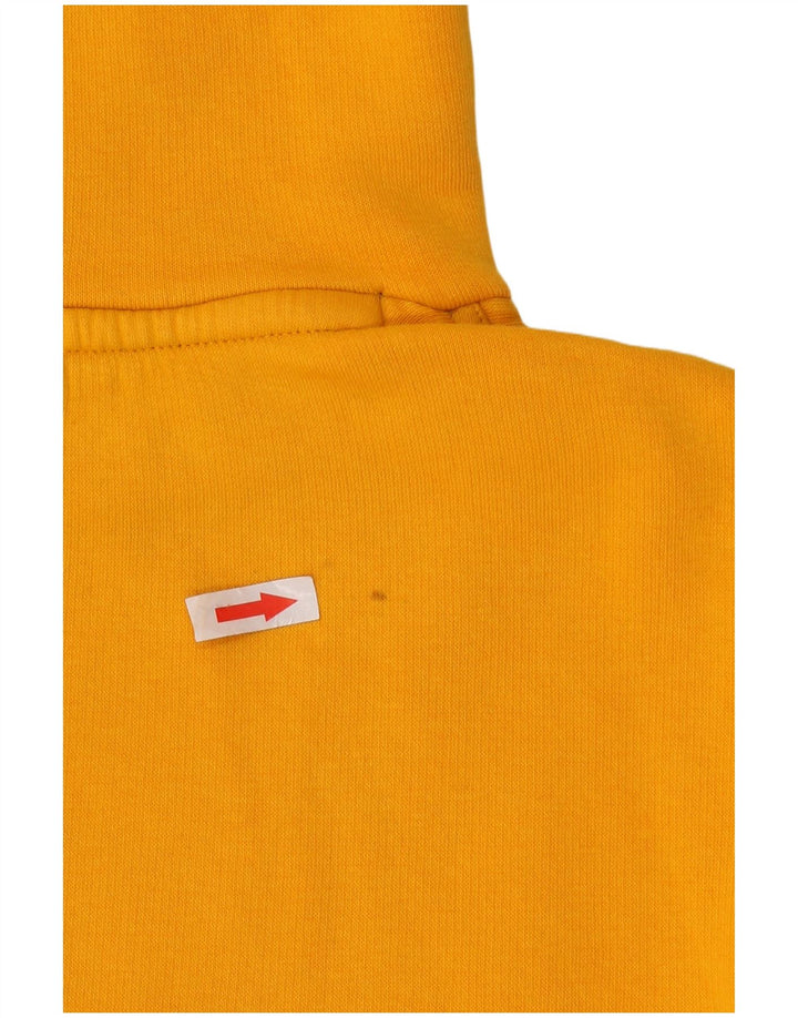 Champion Pull à Capuche Graphique Homme Jaune Moyen Coton