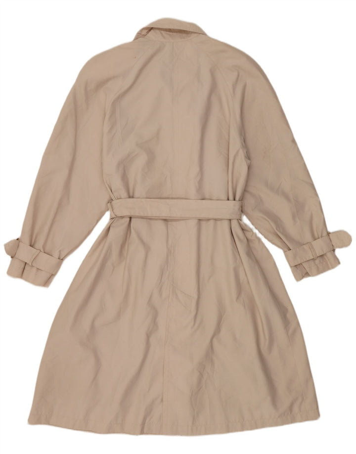 Luisa Spagnoli Trench Femme UK 10 Petit Beige Polyester