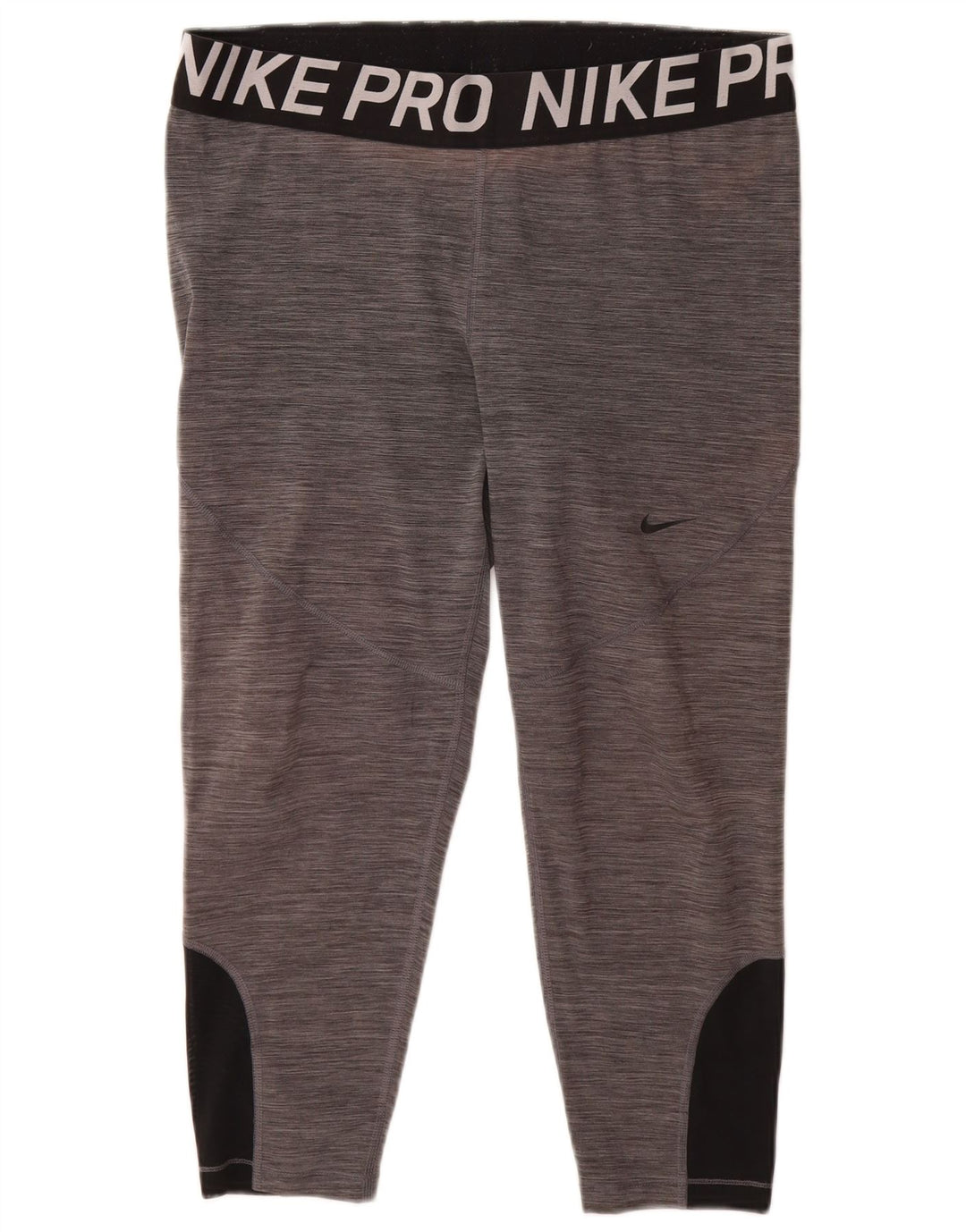 NIKE Legging Capri Dri Fit Graphic pour femme UK 20 2XL Gris Colorblock