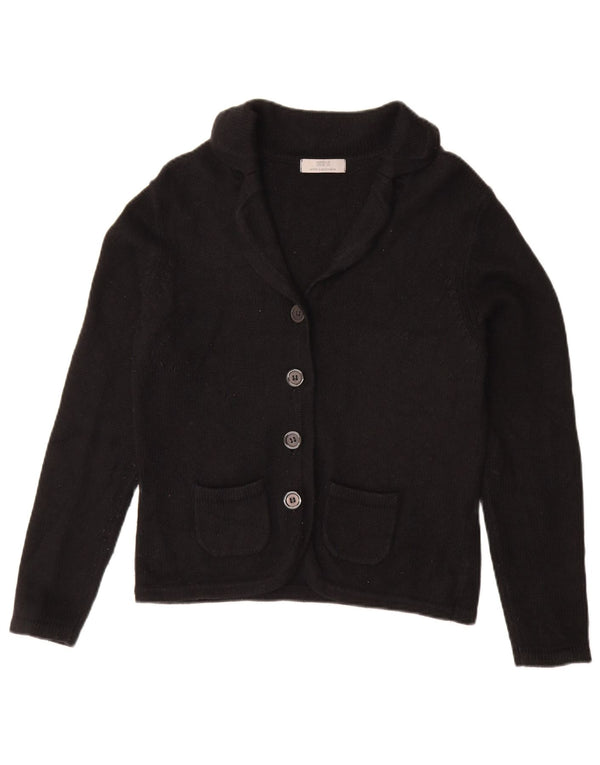 Marks & Spencer Cardigan pour femme en coton noir moyen UK 12