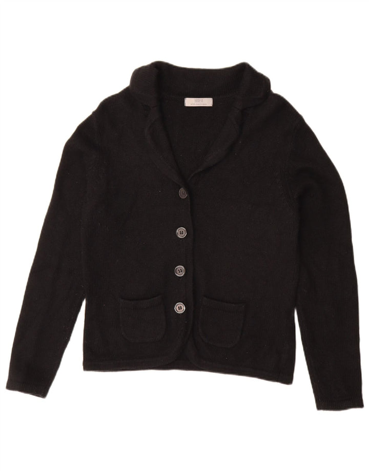 Marks & Spencer Cardigan pour femme en coton noir moyen UK 12