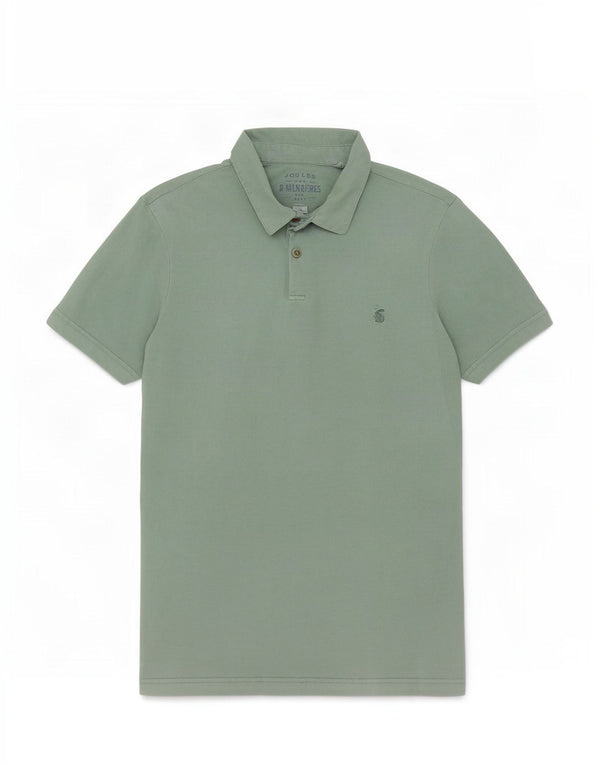 Joules Polo Homme Petit Vert Coton