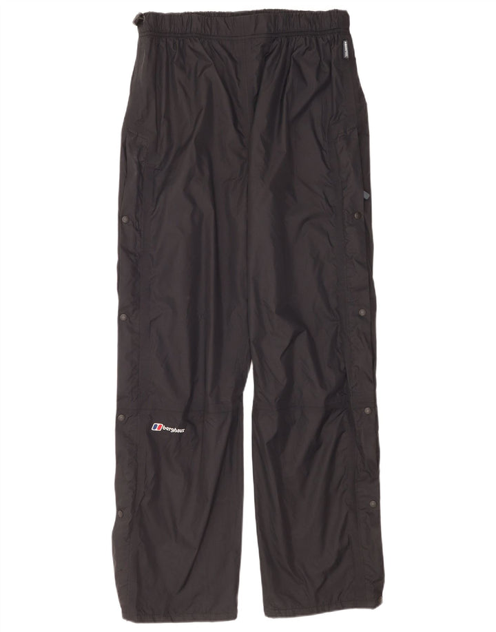 Berghaus Pantalon imperméable régulier pour femme UK 46 Large Noir Nylon