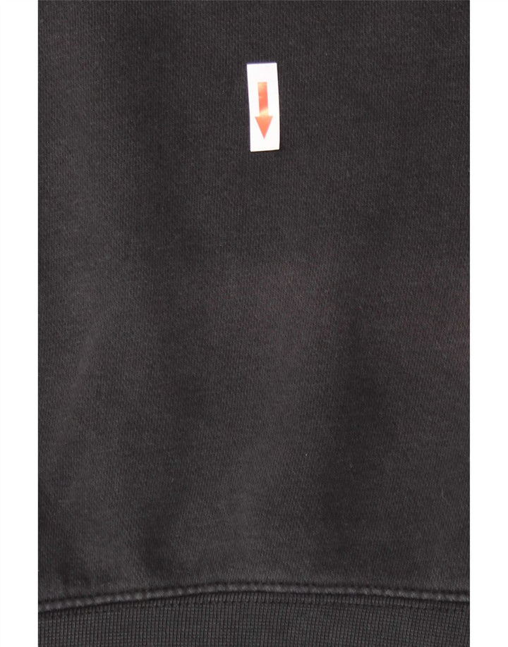 Nike Sweat-shirt pour homme en coton noir 2XL