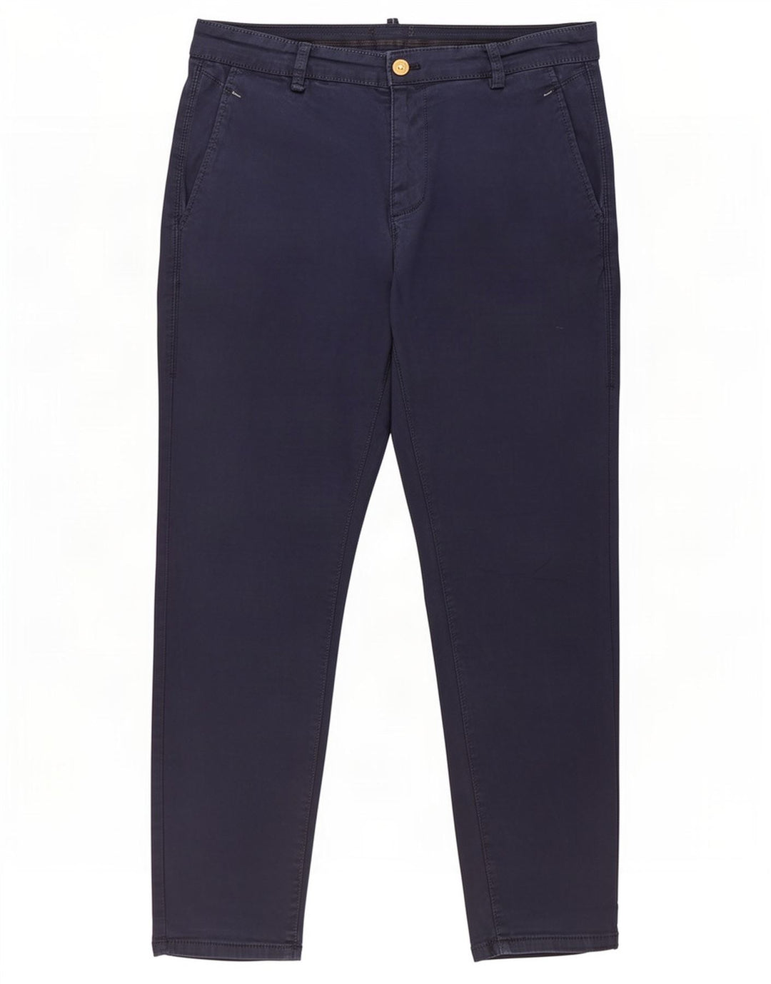 Zara Pantalon court slim pour homme EU 40 Medium W31 L26 Bleu marine