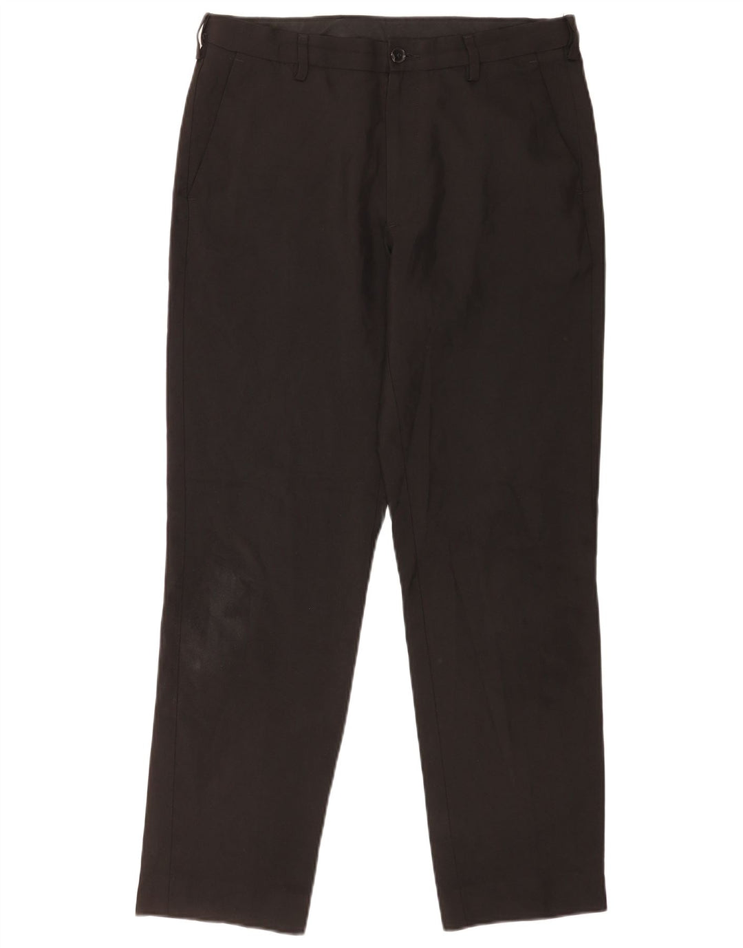 Marks & Spencer Pantalon Chino Coupe Regular Homme W32 L31 Noir Polyester
