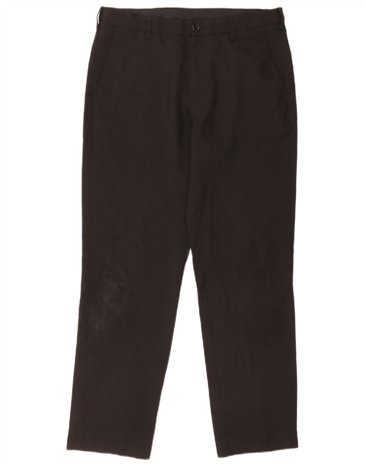 Marks & Spencer Pantalon Chino Coupe Regular Homme W32 L31 Noir Polyester