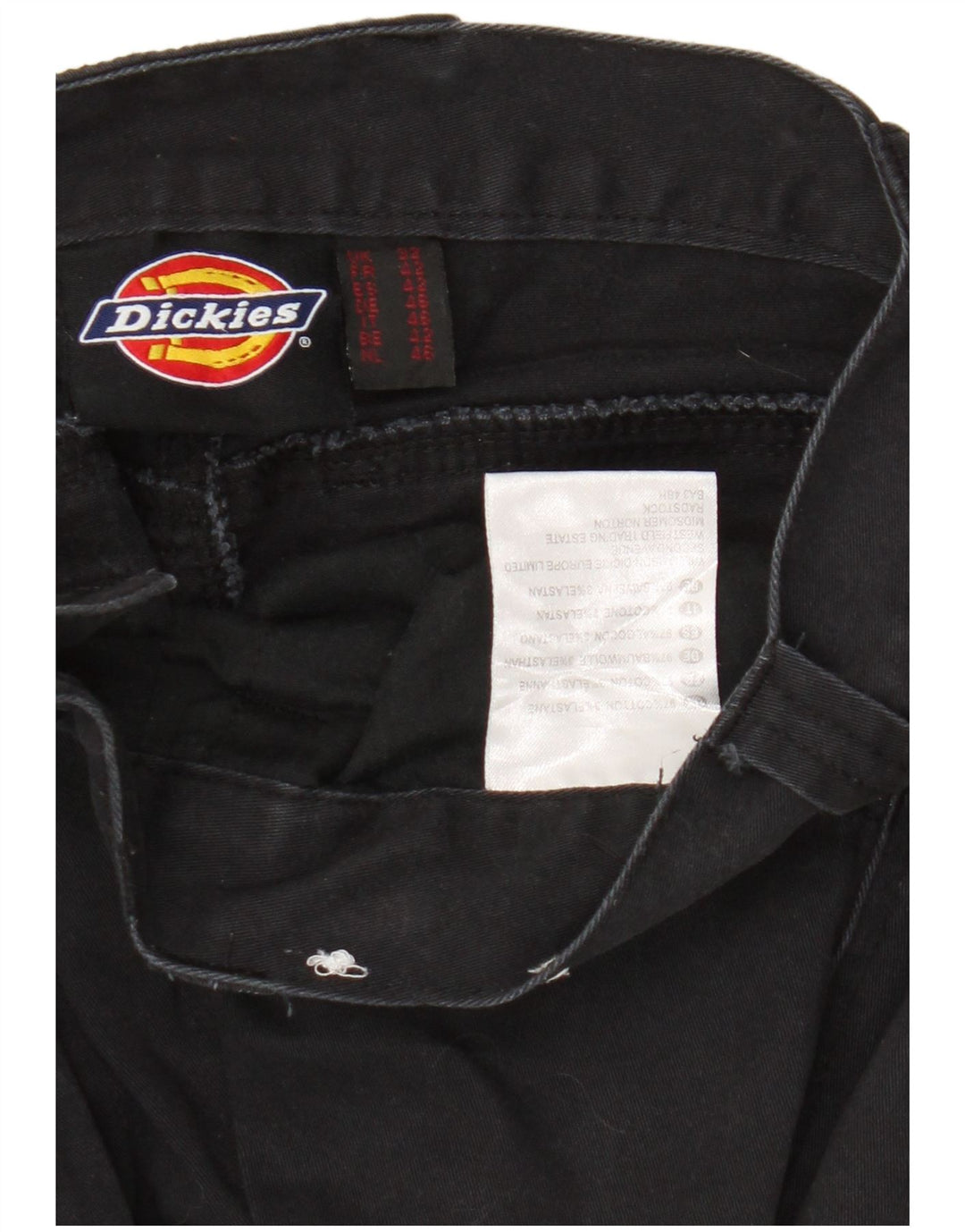 Dickies Short Cargo Homme W32 Coton Noir Moyen