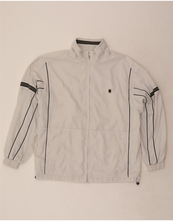 Lotto Veste de Survêtement Homme XL Blanc Rayé Polyester