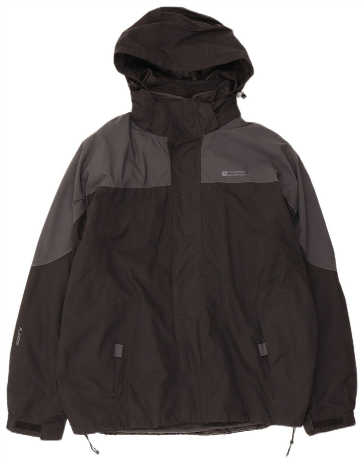 Mountain Warehouse Veste coupe-vent pour homme UK 36 Small Noir Colourblock