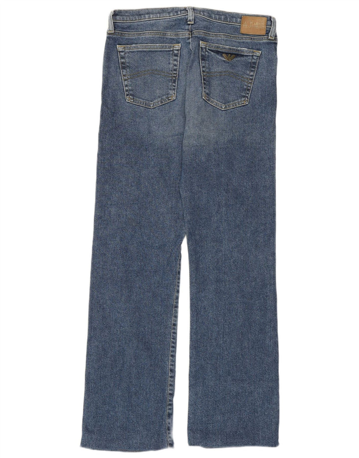 Armani Jeans Bootcut W30 L29 Bleu Coton Homme