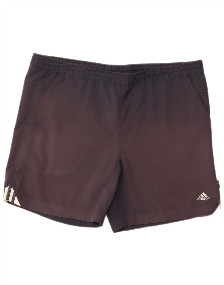 ADIDAS Short de Sport Homme XL Bleu Marine Polyester