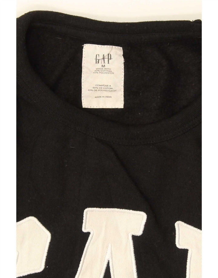 Gap Sweat-Shirt Graphique Homme Noir Moyen Coton