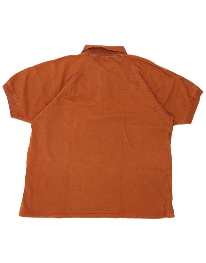 RIFLE Polo Homme XL Marron Coton