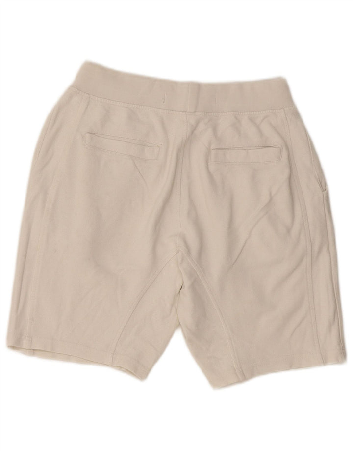 Zara Short Chino Homme Moyen W31 Coton Blanc