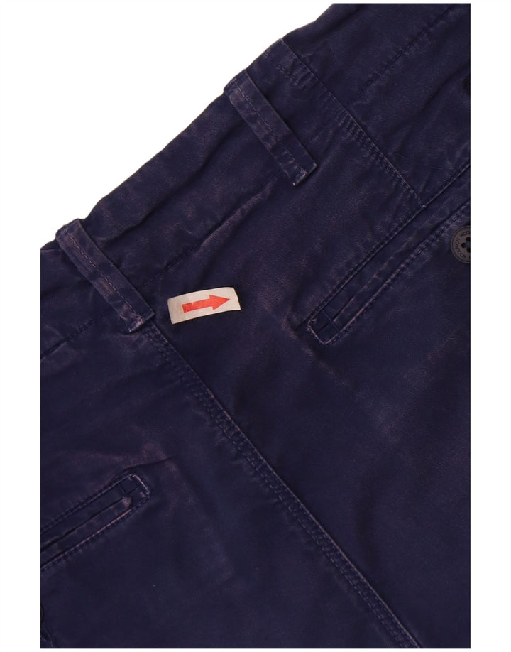 Woolrich Short Chino Homme W30 Bleu Marine Moyen Coton