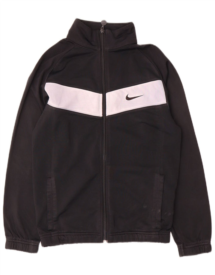 Nike Veste de survêtement pour garçon 12-13 ans Large Noir Colourblock