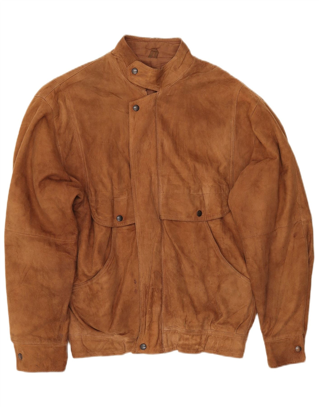 ESSEBI Veste en cuir homme EU 48 Cuir beige moyen