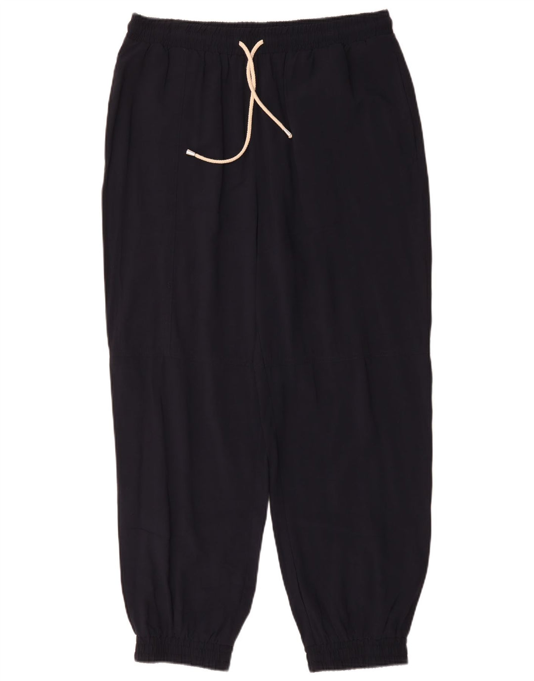 Zara Femme Pantalon De Survêtement Joggers XL Bleu Marine Polyester