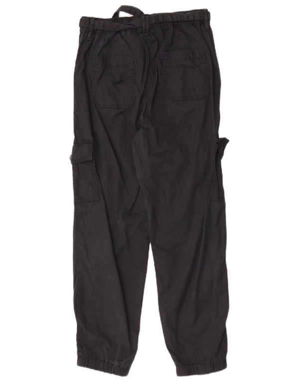 Marks & Spencer Pantalon cargo de jogging pour femme UK 10 Small W28 L27 Noir