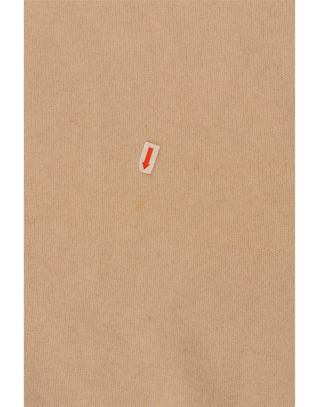 Pringle Pull ample à col rond pour homme en laine beige