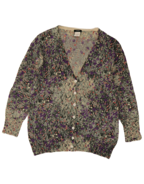 J. CREW Cardigan pour femme UK 12 Medium Multicolore à pois