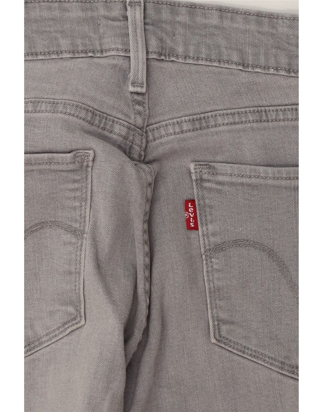 LEVI'S Womens Mid Rise Skinny Jeans W29 L30 Grey Vintage Levi's and Second-Hand Levi's from Messina Hembry 
