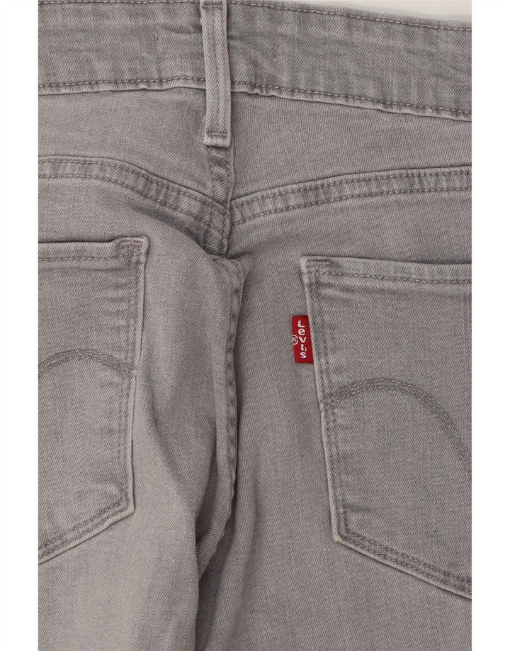 LEVI'S Womens Mid Rise Skinny Jeans W29 L30 Grey Vintage Levi's and Second-Hand Levi's from Messina Hembry 