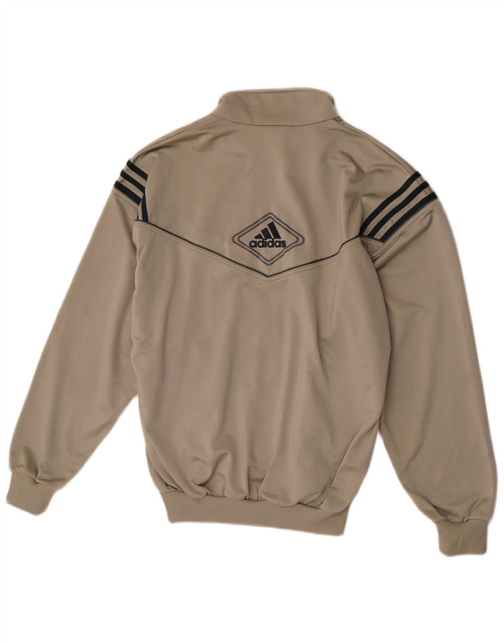 Adidas Veste de survêtement pour homme UK 38/40 Gris moyen Colourblock Polyester