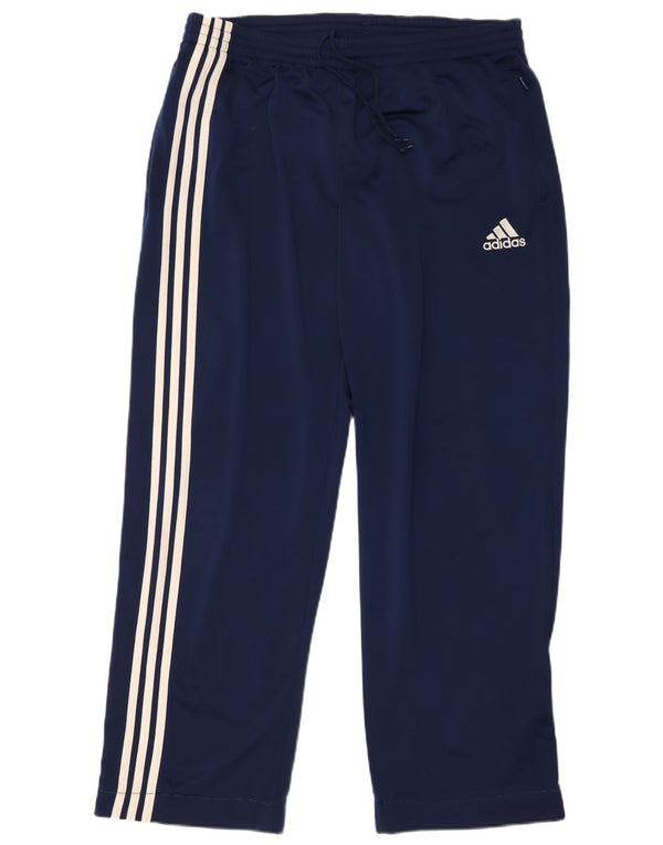 Adidas Pantalon de survêtement pour homme UK 46/48 XL Bleu marine Polyester