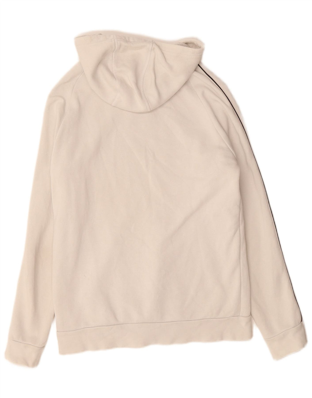 ADIDAS Pull à capuche garçon 15-16 ans Blanc Coton