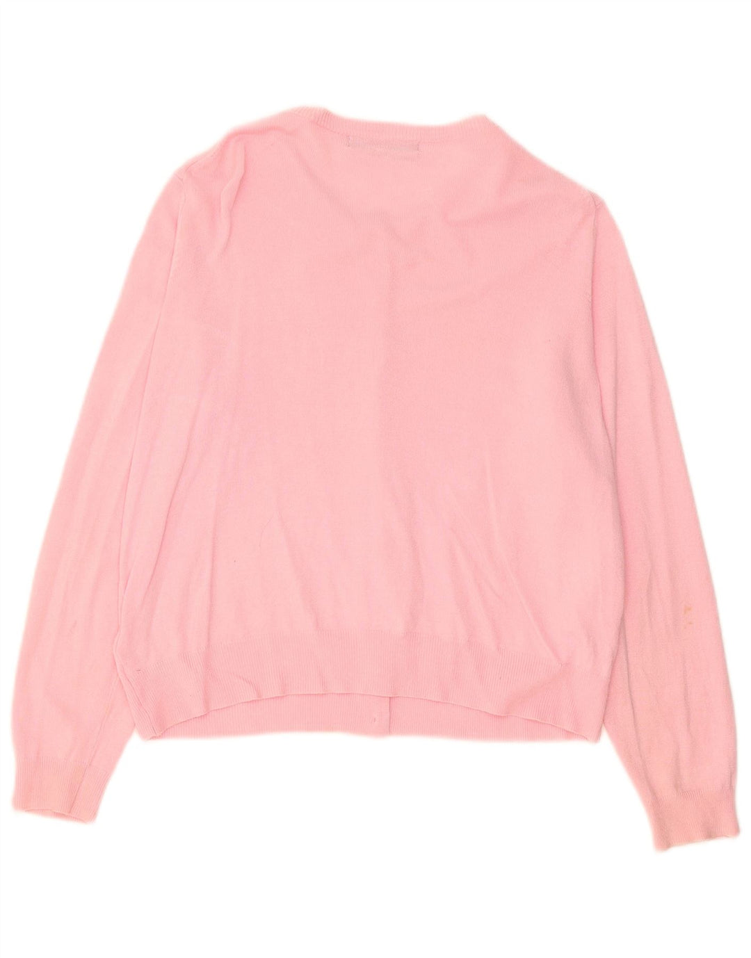 Marks & Spencer Pull Cardigan Femme UK 14 Grande Viscose Rose