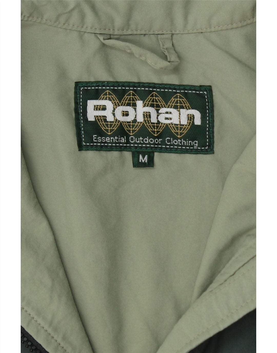Rohan Veste Anorak Homme UK 38 Vert Moyen Polyamide