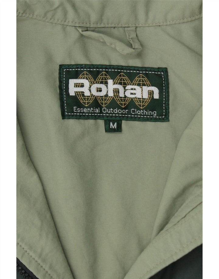 Rohan Veste Anorak Homme UK 38 Vert Moyen Polyamide