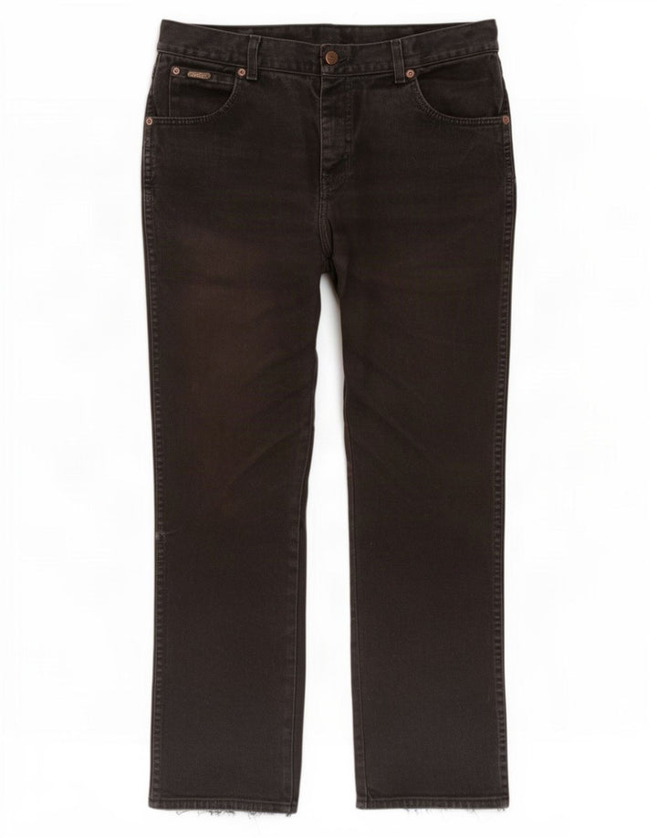 Wrangler Jean droit homme W36 L32 coton noir