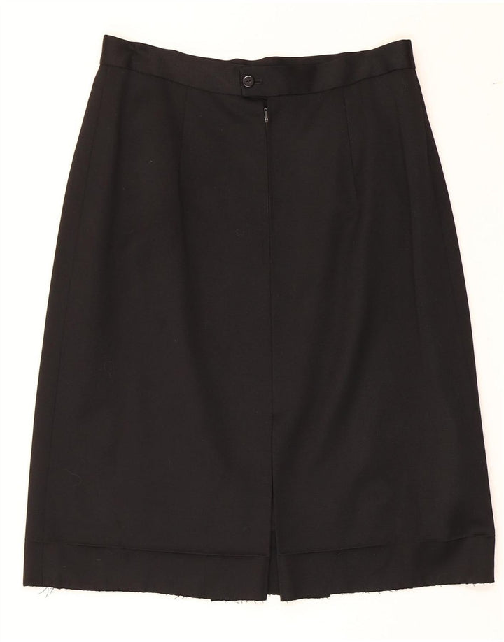 Monique Ensemble jupe 2 pièces à 4 boutons pour femme IT 46 Large W30 Noir Colourblock