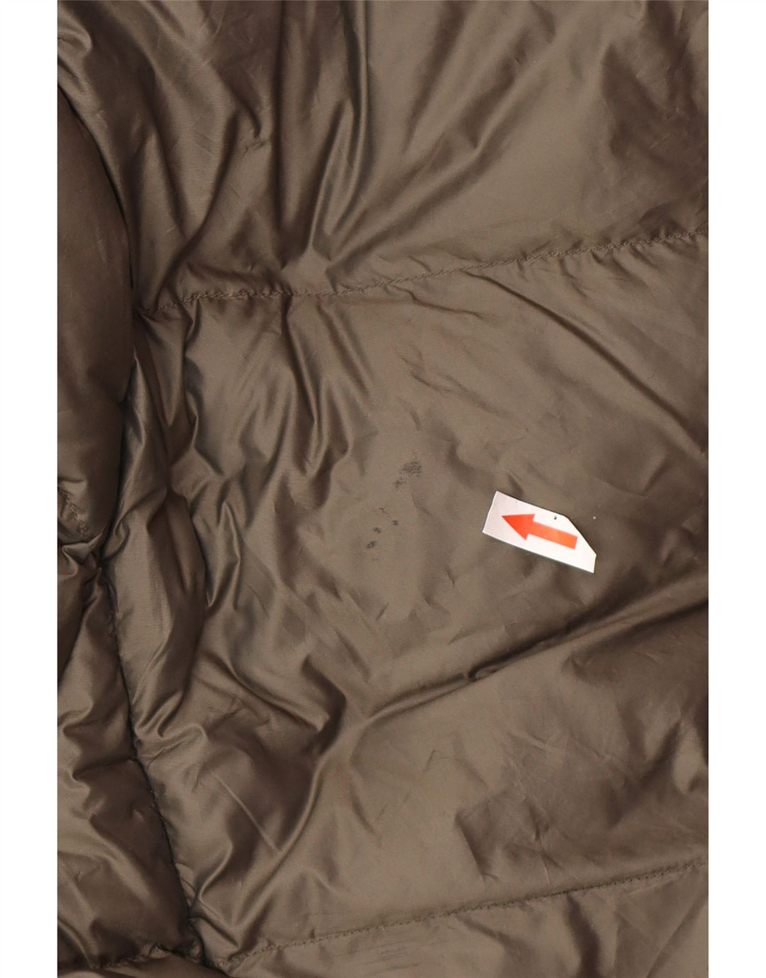 Jack Wills Manteau rembourré à capuche pour femme UK 14 Large Kaki Polyester