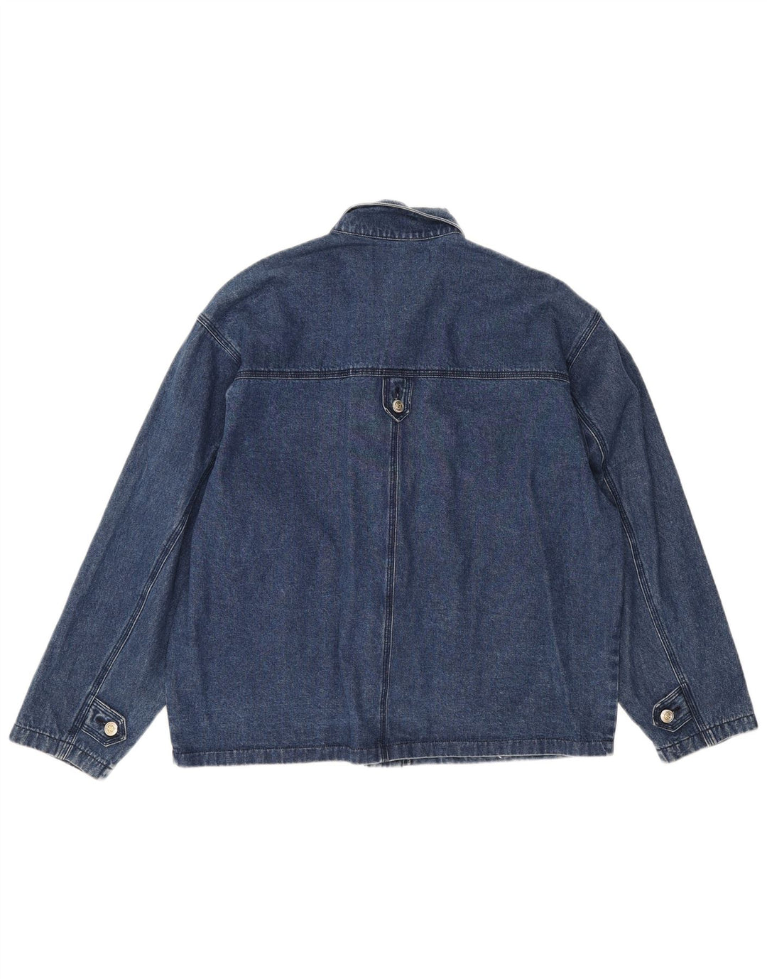 St. Bernard Veste en jean surdimensionnée pour femme UK 14/16 Grand coton bleu