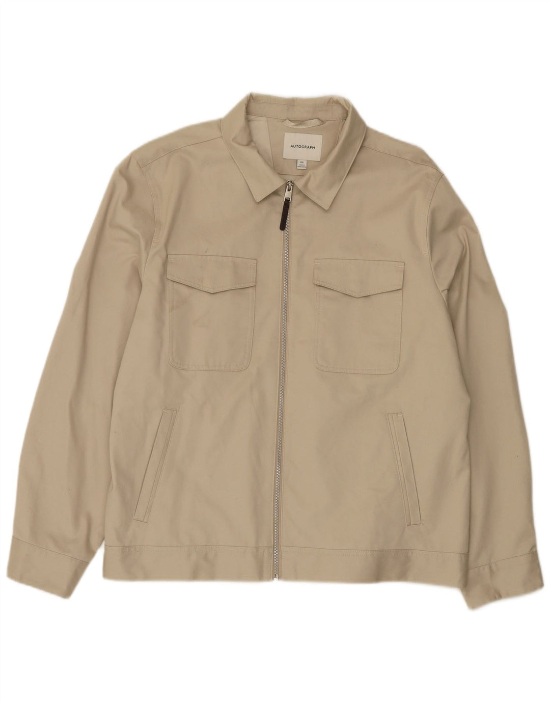 Marks & Spencer Veste utilitaire autographe pour homme UK 44 2XL Coton beige
