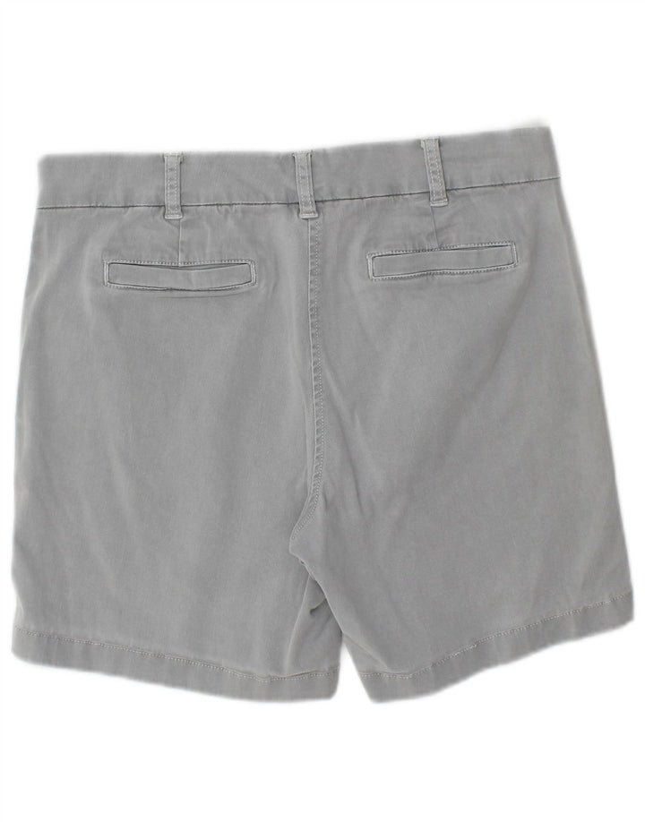 J. CREW Short Chino Femme US 8 Medium W30 Coton Gris
