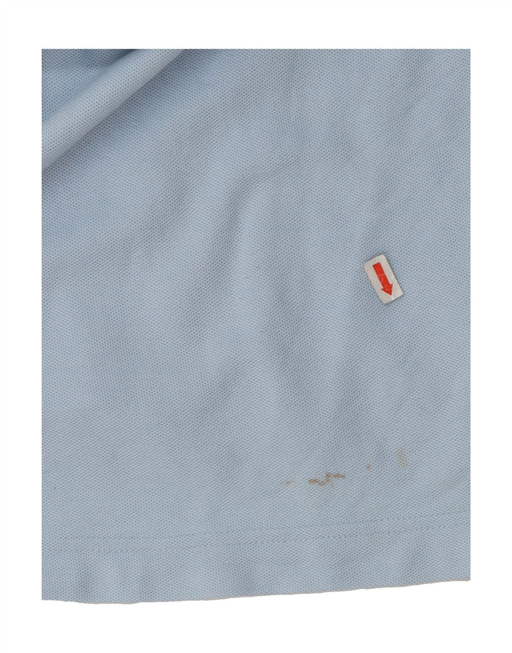 TOMMY HILFIGER Mens Polo Shirt Large Blue Cotton Vintage Tommy Hilfiger and Second-Hand Tommy Hilfiger from Messina Hembry 