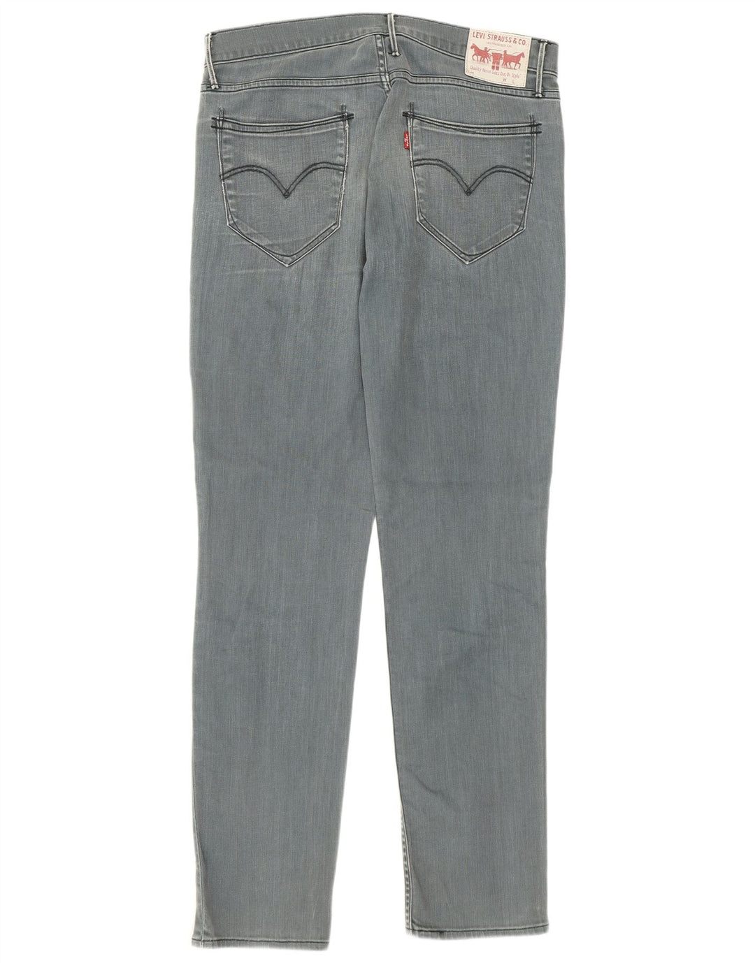 Levi's Jean Slim W33 L34 Homme Gris Coton