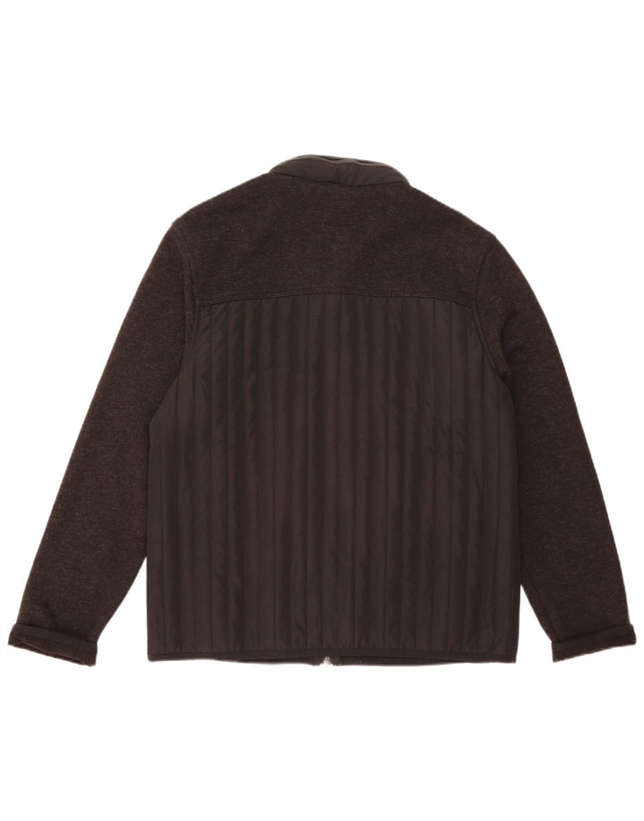 Marks & Spencer Veste matelassée à capuche Blue Harbor pour homme UK 38 Medium Noir