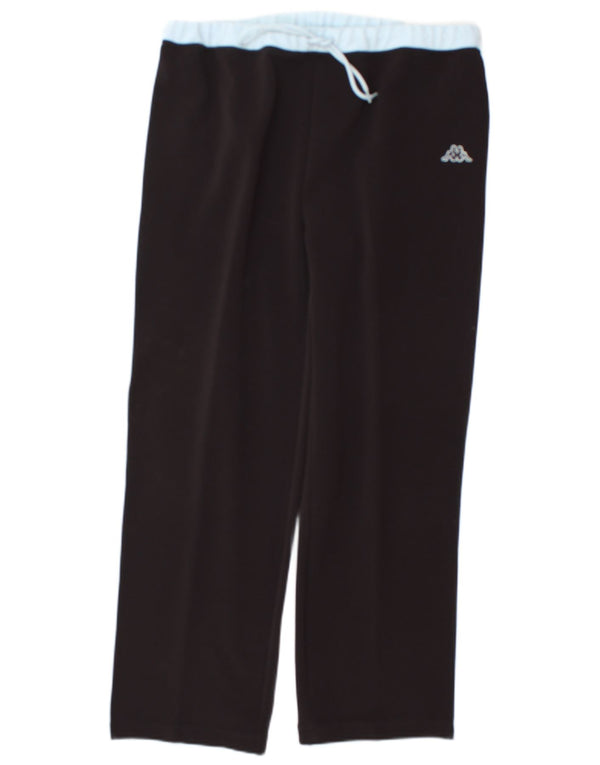 Kappa Pantalon de survêtement pour femme UK 18 XL Gris Colorblock Polyester
