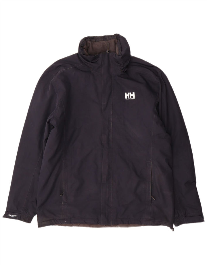 Helly Hansen Veste coupe-vent pour homme UK 42 XL Bleu marine Polyester