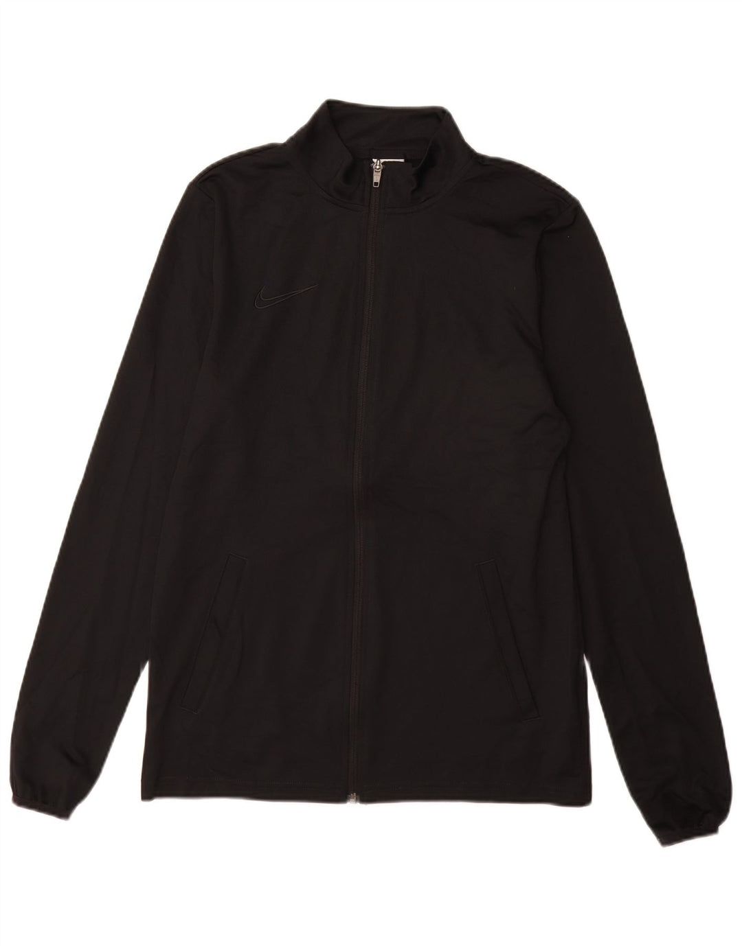 Veste de survêtement Nike Dri Fit pour femme UK 14 Polyester noir moyen