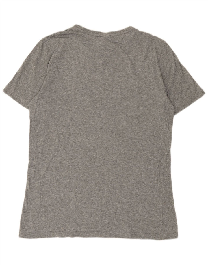 Puma Tee-Shirt Graphique Homme Gris Moyen Moucheté